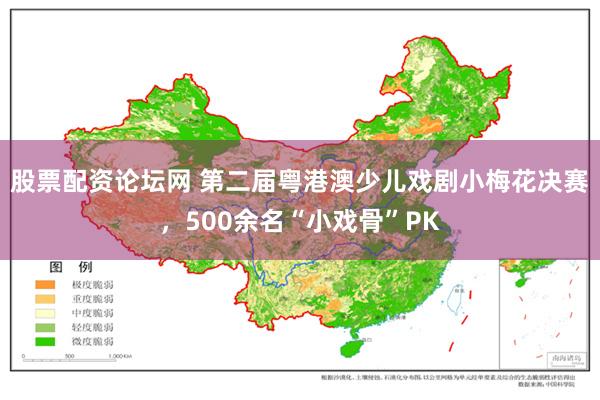 股票配资论坛网 第二届粤港澳少儿戏剧小梅花决赛，500余名“小戏骨”PK