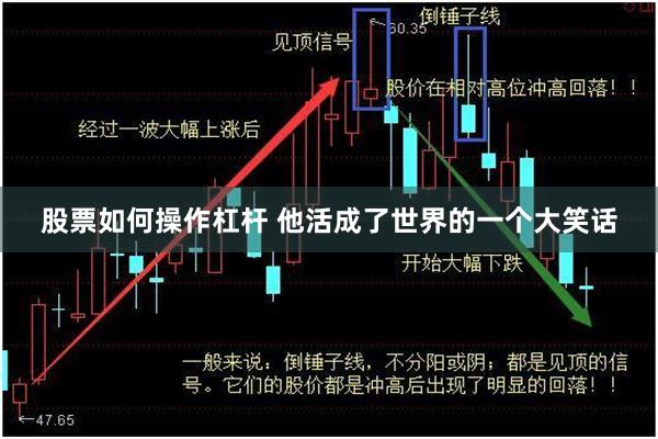 股票如何操作杠杆 他活成了世界的一个大笑话