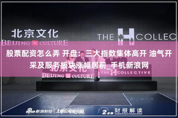 股票配资怎么弄 开盘：三大指数集体高开 油气开采及服务板块涨幅居前_手机新浪网