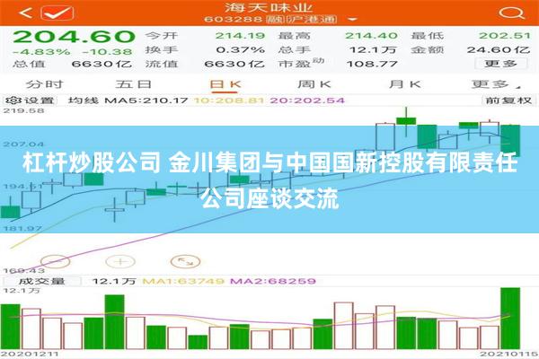 杠杆炒股公司 金川集团与中国国新控股有限责任公司座谈交流