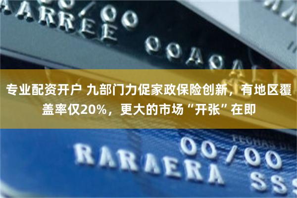 专业配资开户 九部门力促家政保险创新,有地区覆盖率仅20%,更大的市场“开张”在即