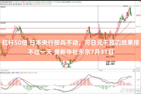 杠杆50倍 日本央行按兵不动，可日元干预的效果撑不过一天 据新华社东京7月31日